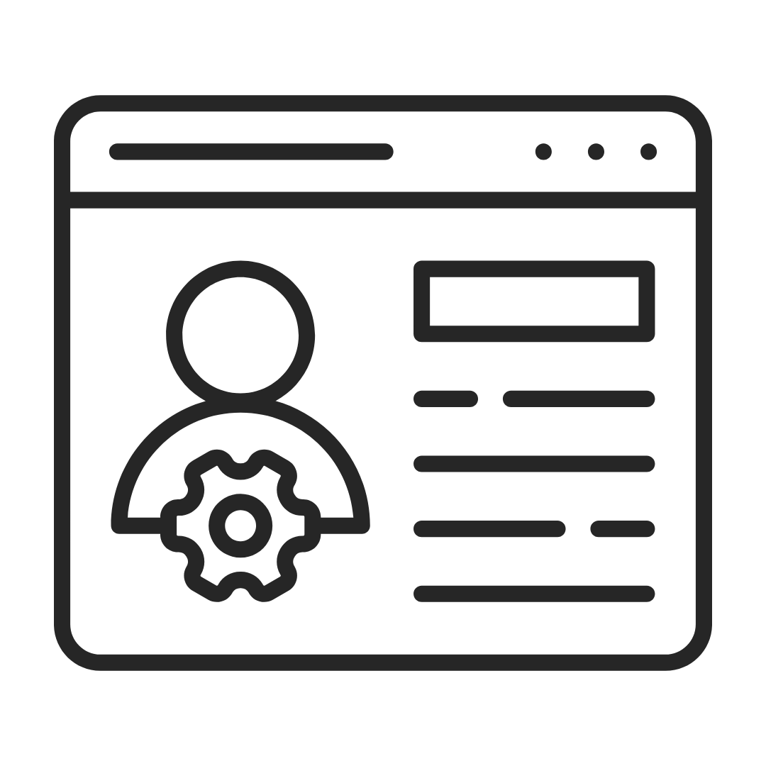 Icon Systemverwaltung